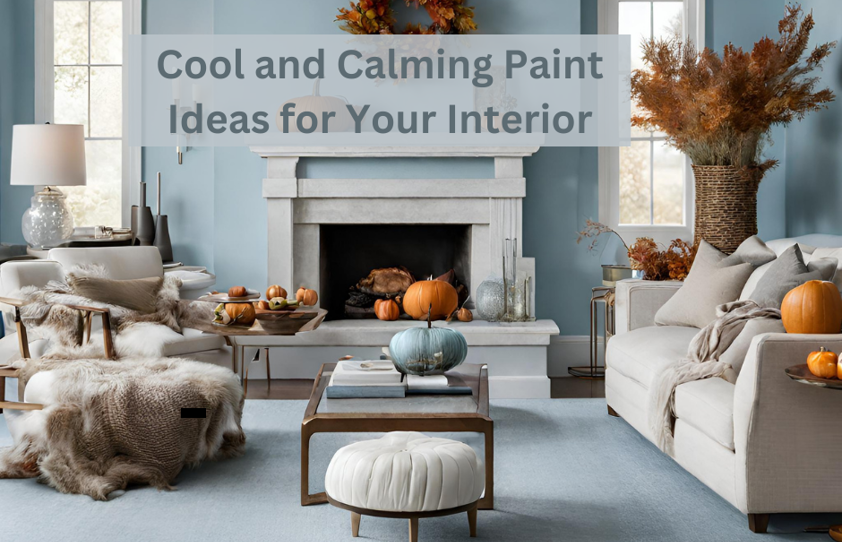 Cool and Calming Paint Ideas for Your Interior